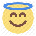 Angel Emoji Emoticons Icon