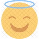 Angel Emoji Emoticons Icon