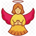 Angel Fairy Christmas Icon