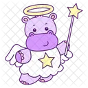 Hippo River Horse Lake Icon