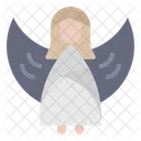 Angel Guardian Angel Christmas Decoration Icon