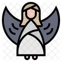Angel Guardian Angel Christmas Decoration Icon
