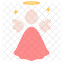 Christmas Holiday Angel Icon