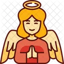 Angel Celebration Holiday Icon