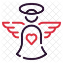 Angel Christmas Wings Icon