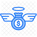 Angel Investor Investment Money Bag Icon