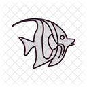 Angelfish Butterflyfish Marine Icon