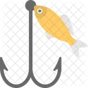 Fisch Haken Angeln Symbol