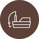 Fischerboot Symbol