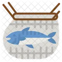 Angeln Fisch Netz Symbol