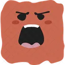 Anger Facial Reaction Icon