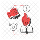 Anger Frustration Resentment Icon