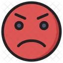 Anger Emoji Expression Icon