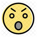Anger Open Mouth Icon