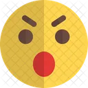 Anger Open Mouth  Icon