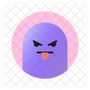 Anggry Face With Tongue Emoji Emoticon Icon