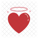 Valentine Heart Angle Icon
