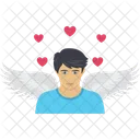 Angle Heart And Loving Arrows Icon