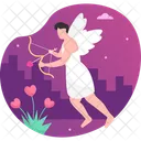 Cupid Angel Message Icon