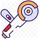 Angle Grinder Electric Grinder Construction Icon