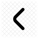 Angle Left Arrow Left Icon