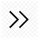 Angledoublerightsmall  Icon