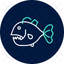 Anglerfish Ocean Marine Icon