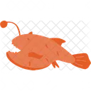 Anglerfish Seahorse Pike Fish Symbol