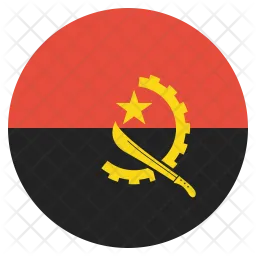 Angola Flag Icon