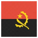 Angola National Country Icon