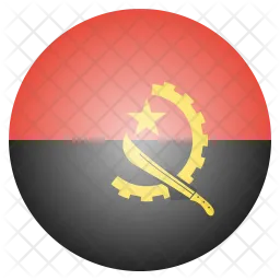 アンゴラ Flag アイコン