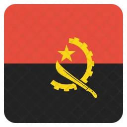 Angola Flag Icon