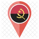 Angola Flag Icon