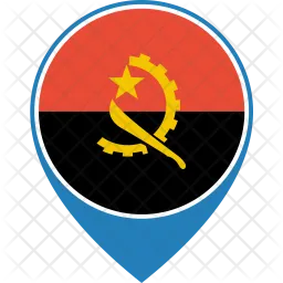 Angola Flag Icon