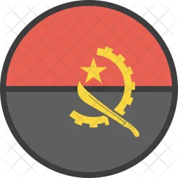 Angola Flag Icon