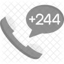 Angola Dial Code Icon
