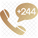 Angola Dial Code  Icon