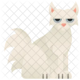 Angora Cat  Icon