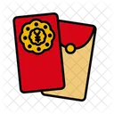 Angpao Envelope Tradition Red Icon