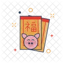 Chinese Culture Envelope Icon