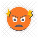 Angry Face Mad Icon