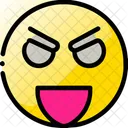 Angry Emoji Smile Icon