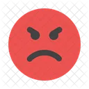 Angry Anger Emoji Icon