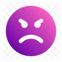 Angry Anger Emoji Icon
