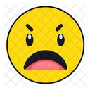 Angry Emoji Emotion Icon