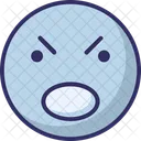 Angry Emotional Emoticons Icon