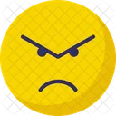 Angry Rage Emoticons Icon
