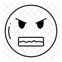 Angry Man Sad Icon