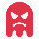 Angry Ghost Halloween Icon