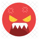 Angry Feeling Emoji Icon